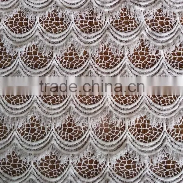 Promotion High Quality 3d Flower Lace Embroidered Fabric photo-3