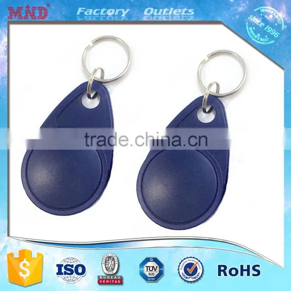 MDK81 Good Performance Waterproof UID Printed Em4100 Tk4100 Rfid Key Fob photo-2