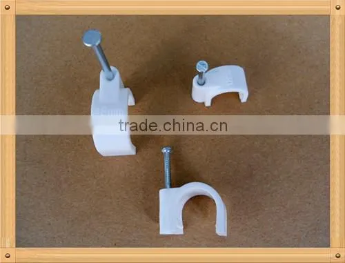 Yueqing Wholesale PE Material Plastic Nail Cable Clips photo-2