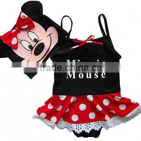 2015 Fashion Kids Swimsuit Lovely Mickey and Minnie Designs for Girls and Boys. Kids Swimwear,chidlren Swimsuit photo-3