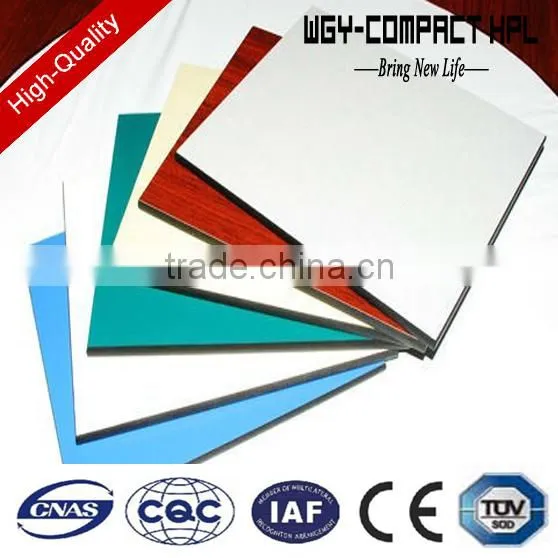 Factory Price 2mm High Glossy Fireproof Formica Sheet White Board photo-5