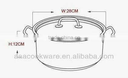 High Quality Promotion Items Stainless Steel Kitchenware With Stainless Steel Lid photo-3