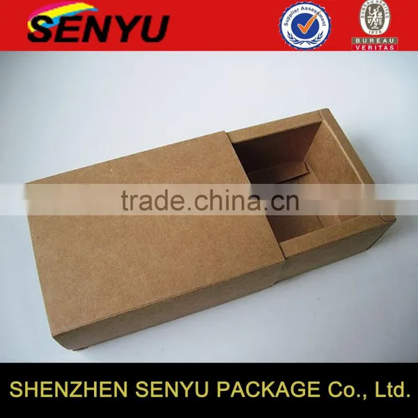 China Factory Custom Made Kraft Paper Boxes Wholesale photo-3
