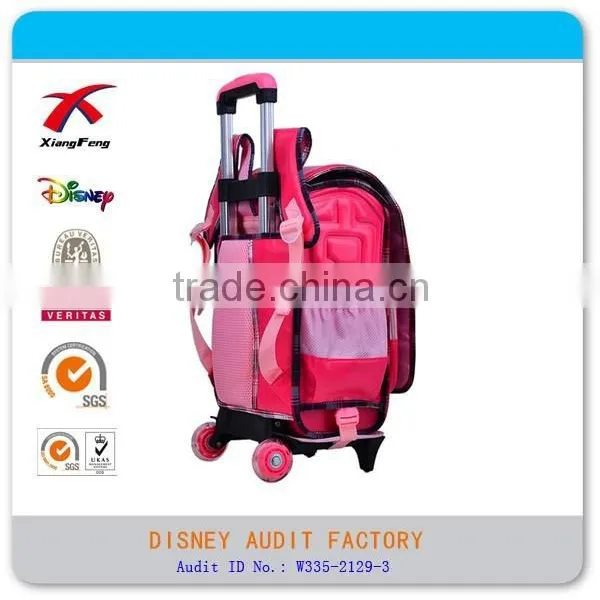 Student School Bag Mickey Mouse Trolley Bag photo-3