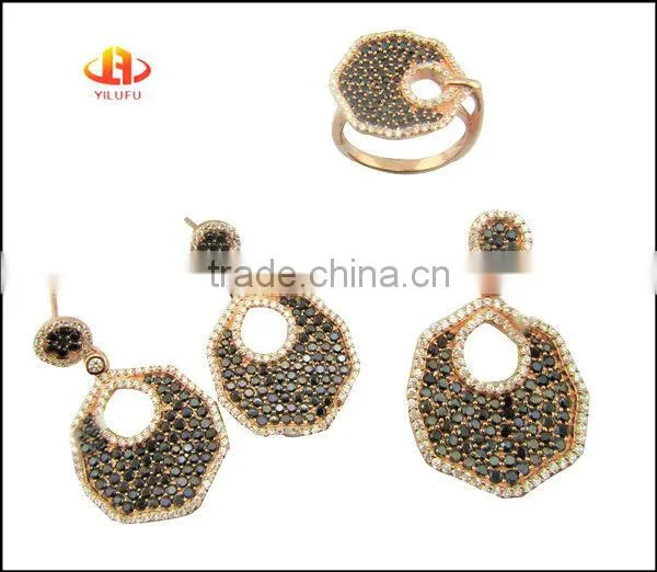 Charming 925 Silver Rhodium Plated Jewelry photo-3