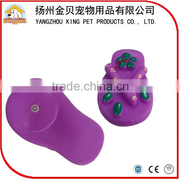 Pet Chew Accessories Rubber Squeaky Dog Shoe Toy photo-6