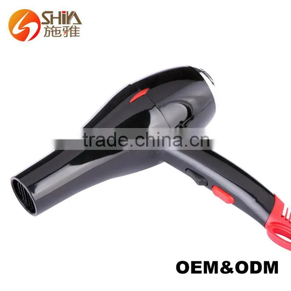 Professional Concentrator Nozzle 2000w Black Blow Dryer Hot Best Hair Dryer Electric Heating Element in China SY-6862 photo-2