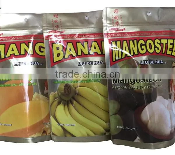Customized Printed Standing Up Pouch Bags For Dried Mango Packing