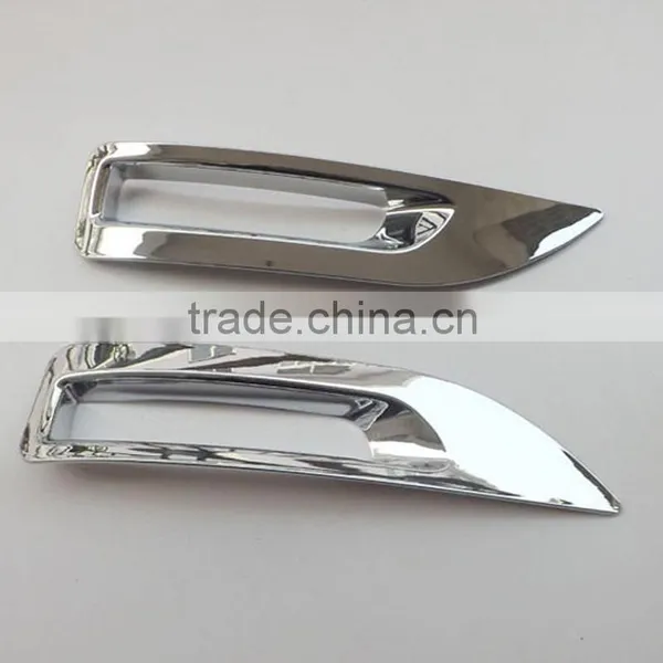 ABS Chrome Auto Accessories Rear Fog Light Lamp Cover For Sylphy / Sentra 2012-2013