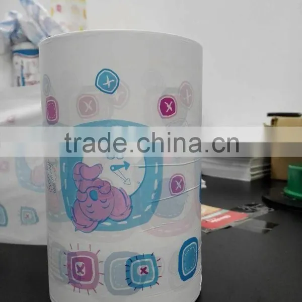 Printed PE Film for Baby Diaper Backsheet and Printed pe Film