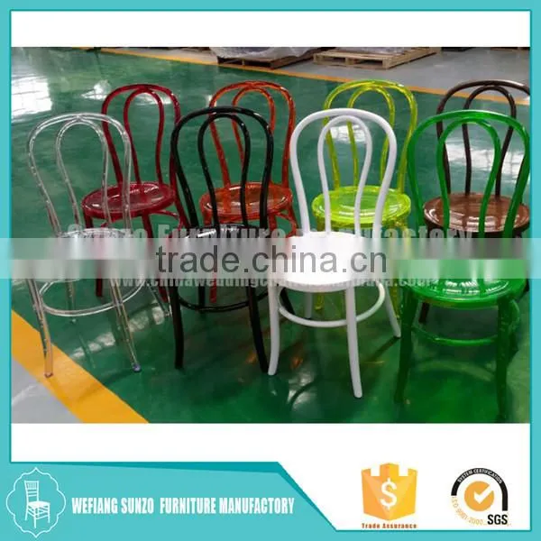 China Cheap Wedding Chair Resin Thonet Chair photo-4