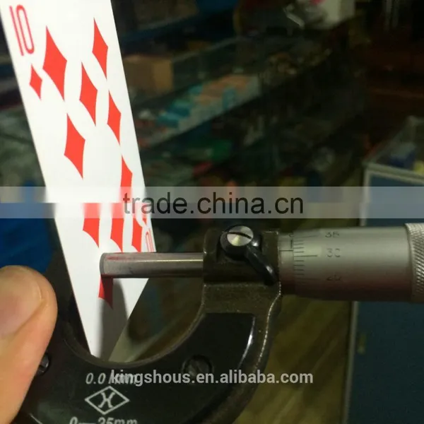 High End Plastic Playing Cards Thickness With Custom Logo photo-4