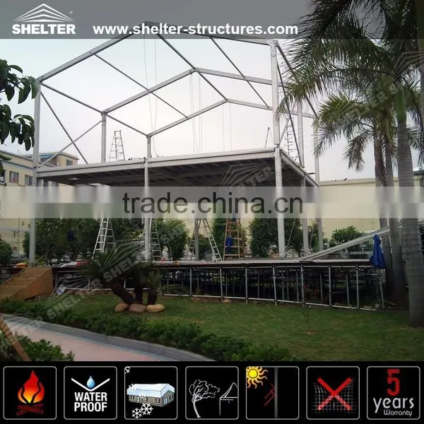 Flexible Price Double Deck Hall Event Double Decker Big Tents photo-4