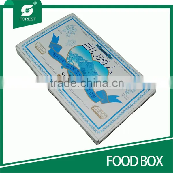 BOOK SHAPE RECTANGLE CARDBOARD FOOD PACKAGING BOXES WITH CUSTOM PRINTING AND LOGO photo-2