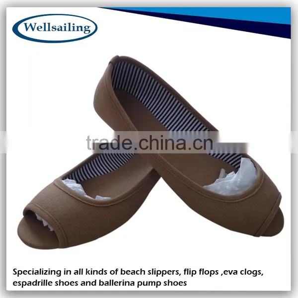 Factory Customized Cheap Cheap Satin Ballerina Shoe,ladies Ballerina Flat Shoes photo-4