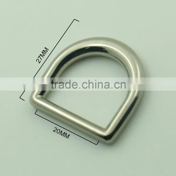 Wholesale Normal Eco Friendly 20mm Heavy Duty Metal Bag Fitting d Ring photo-2