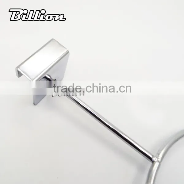 Store Ball Bracket Gird Wall Chrome Hook Ball Rack/ Hook/ Holder photo-2
