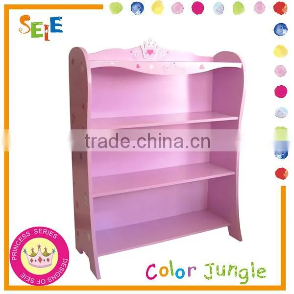 Unfinished Floating Foldable Wood Ornament Shelf photo-3