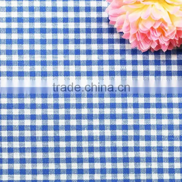 Latest Design Fashion Yarn Dyed New Design for Shirt Check and Stripe Woven Cotton Plaid Fabric