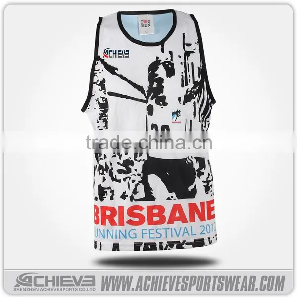 Custom Design Cheap Price Gym Singlet photo-2