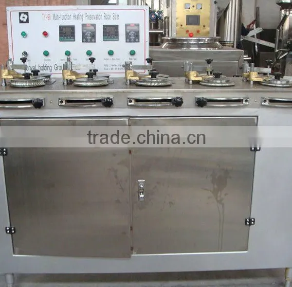 Manufacture Stainless Candy Rope Sizer Machine With 5 Rollers