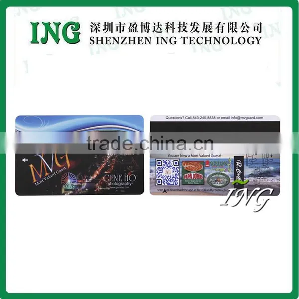 Manufacturer Blank White Plastic Magnetic Stripe Card photo-5