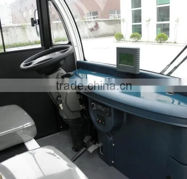Electric Tourist Shuttle Bus Enclosed With Door for Park photo-5