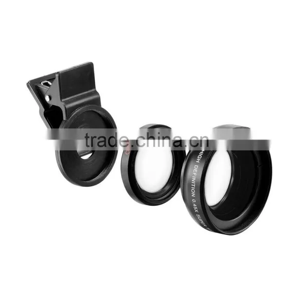 New Arrival Mobile Phone Camera Lens 0.45x Super Wide Angle Lens for Iphone 6 6plus 5 5s Samsung Note 4 3 photo-3