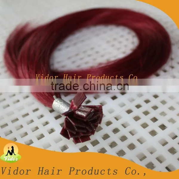 2013 Beauty Remy Human Hair Wholesale 20inch 1g/strand OEM,ODM Flat Keratin Tip Hair Extensions photo-2