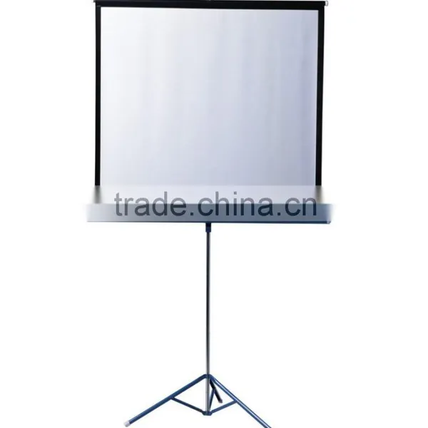 Matte White Format 4:3 Tripod Screen for 100"/High Quality Low Price Projection Screen photo-2