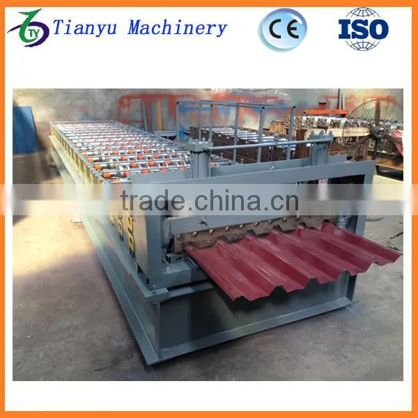 High Efficiency Continuous Wall Panel Roll Forming Machine photo-3