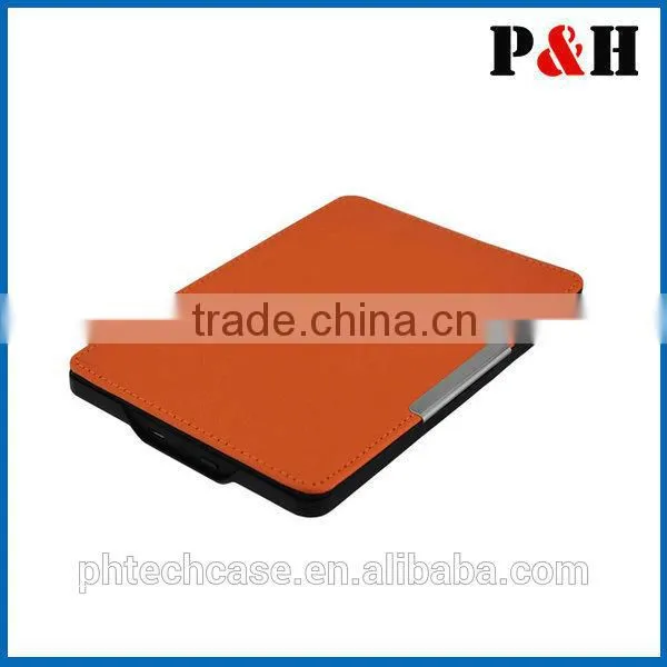 2014 Amazon Kindle Paperwhite Case , Original Kindle Paperwhite Cover Leather Case photo-2