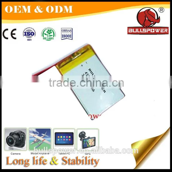 3.7v 5200mah Lipo Battery Pack 032323 Li-polymer Battery for Golftrolley photo-4