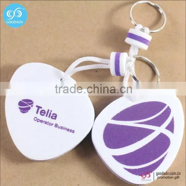 Guangzhou Keychain Factory Machining Custom Logo Printed Eva Foam Keychain photo-2