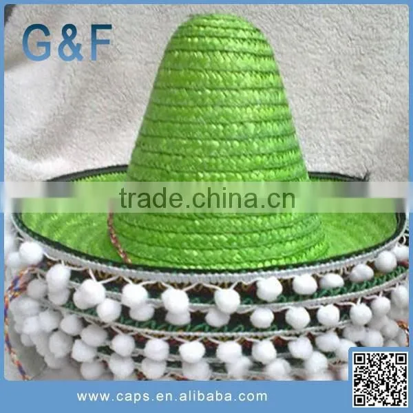 New Design Custom Sombrero Straw Hat For Sale photo-2