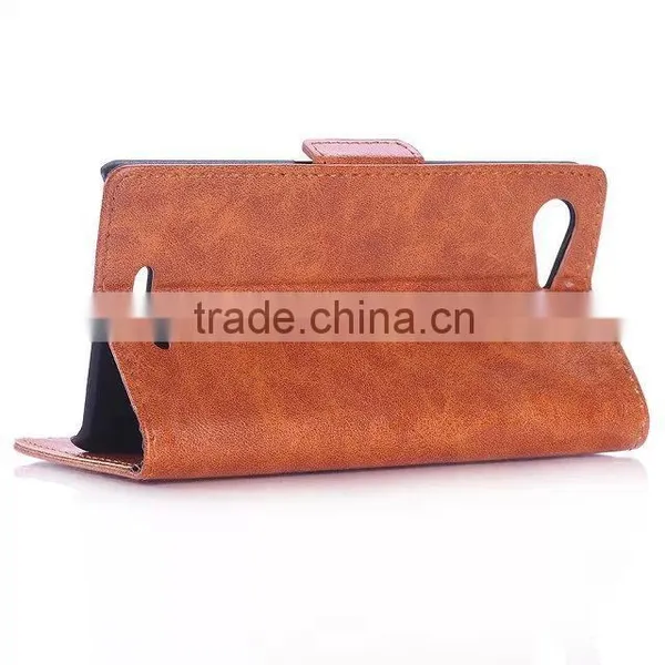 Crazy Horse Shell Covers for Sony Xperia E3 photo-3
