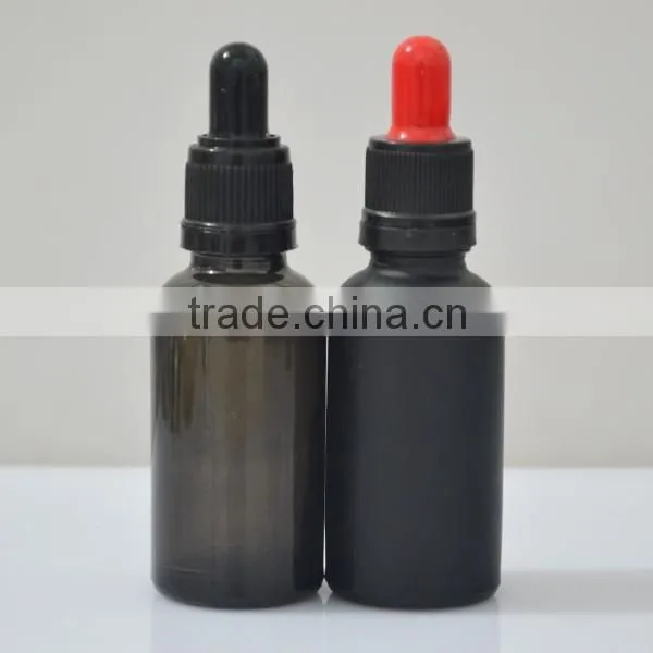 Matte Black Dropper Pipette/matte Black Dripper Bottle/matte Black Cosmetic Bottle Glass photo-5