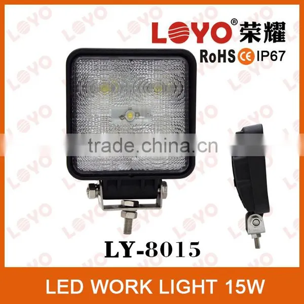 Shock Price LED Driving Light LED Truck Light 15w LED Cob Work Light