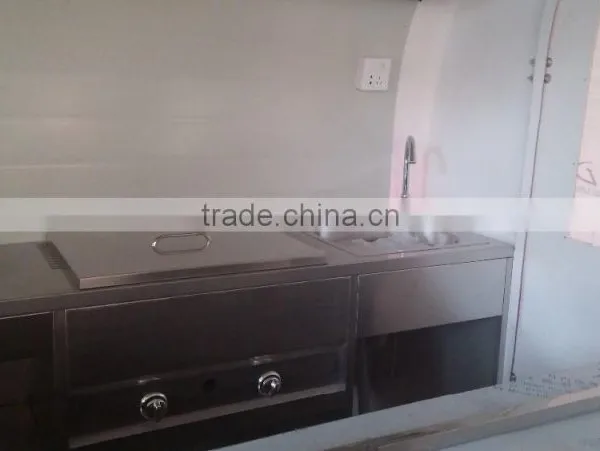 Fashionable Mobile Street Kiosk Cart for Sale/Food Processing Machine/Food Vending Vart for Sale photo-3