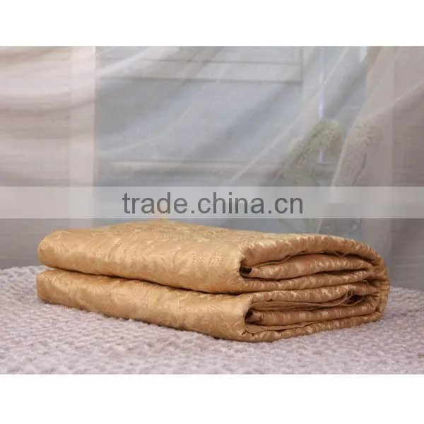 Home/Hotel Use Handmade 100% Silk Fabric Quilt With 80% Duck Down photo-2