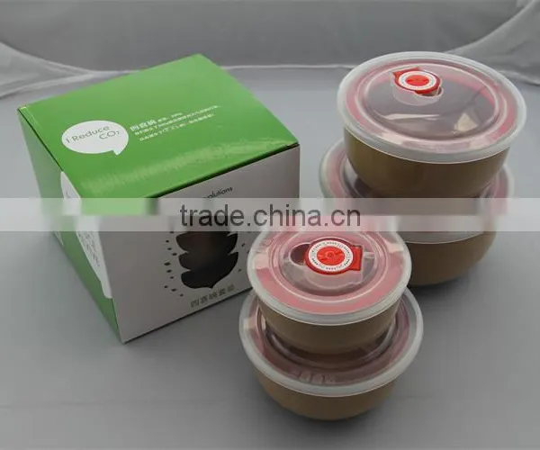 Cute Organic Healthy Rice Husk Noodle or Soup Bowl photo-5