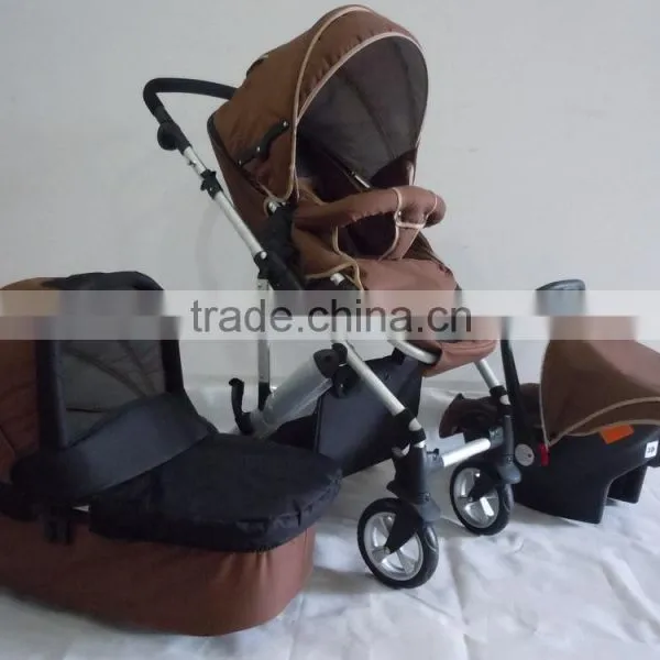 2015 Travlling Stroller 3 in 1 Wtih Big Carrycto and Carseat Fit for Your Baby Travelling,pass En1888 Cert Wtih 3 Position Seat photo-3