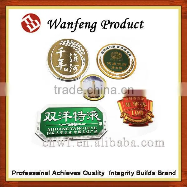 Hot-Selling Fashion Custom Best Metal Wine Label With Free Sample photo-4
