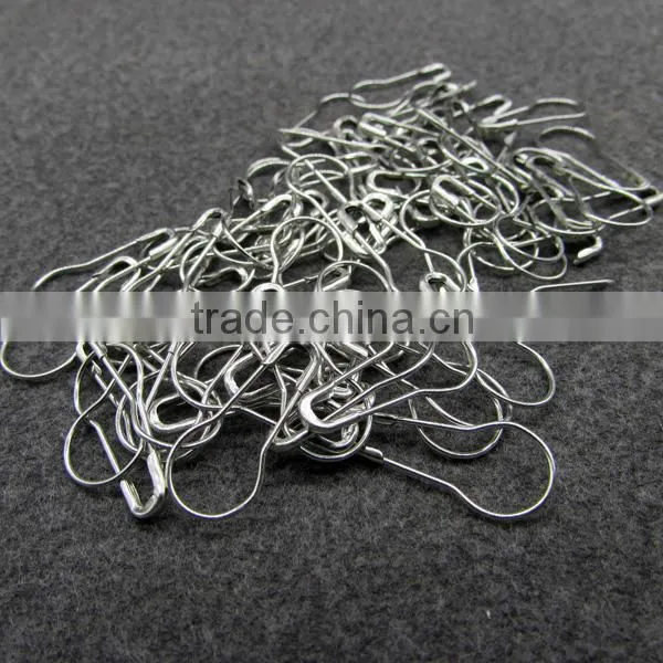 Nickel Safety Pin Pear Shape photo-4