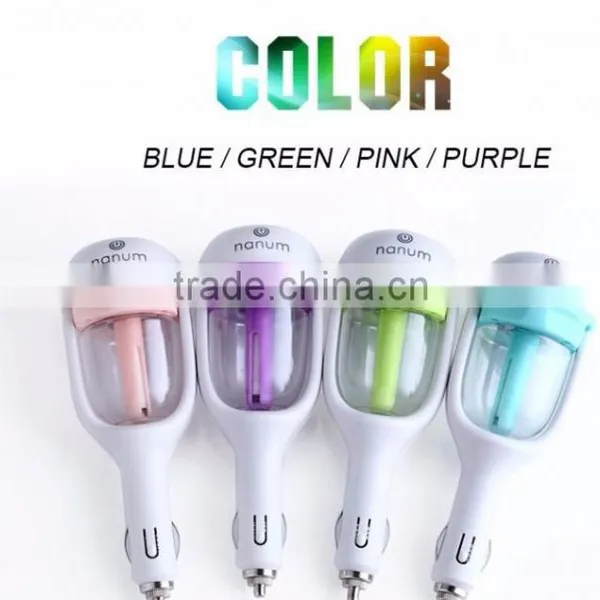 Hot Selling Rotating Nanum Mini Portable Car Humidifier photo-5