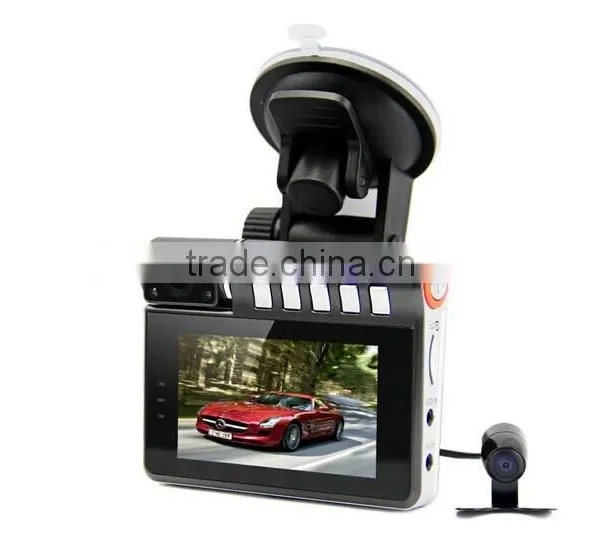 2014 New Arrival HD Dual Lens Car Dvr X20