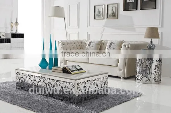 China Cheap Living Room Slick High Gloss Black Side Table photo-5