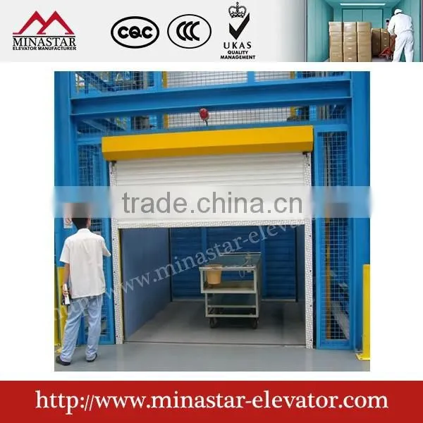 Suzhou Cargo Lift Elevator Small Elevators for Warehouse