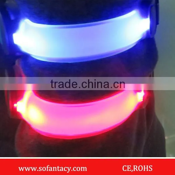 Outdoor Blinking Safety Light LED Sport Armband photo-3