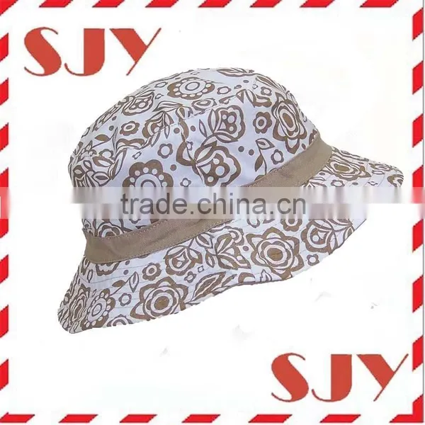 New Arrival Flower Bucket Hat Wholesale Colorful Bucket Hat photo-5